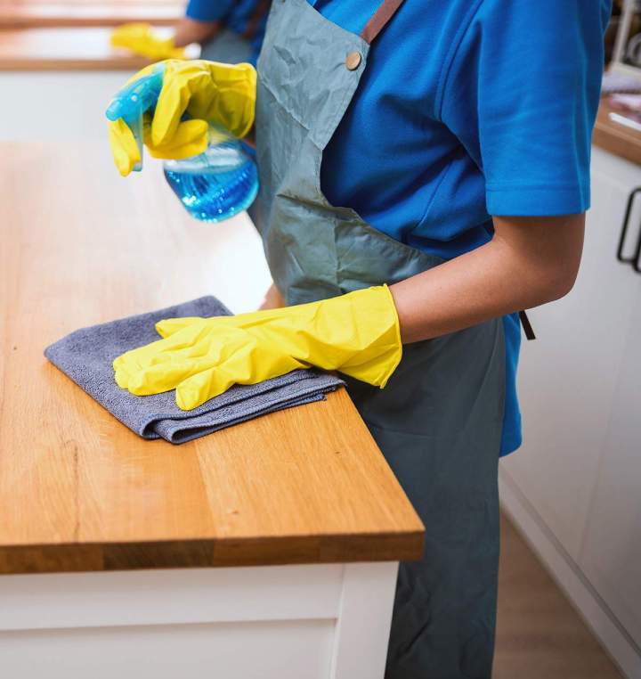 Service de nettoyage professionnel pour particuliers.
